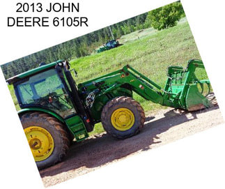 2013 JOHN DEERE 6105R