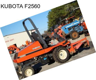 KUBOTA F2560