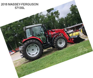 2018 MASSEY-FERGUSON 5713SL