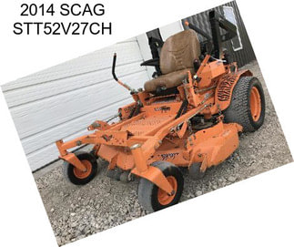 2014 SCAG STT52V27CH