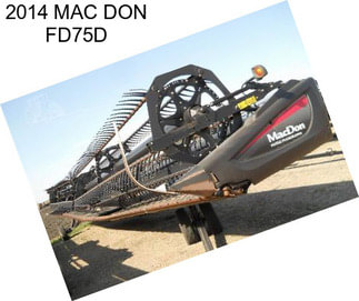 2014 MAC DON FD75D