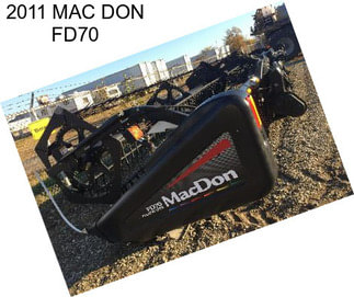 2011 MAC DON FD70