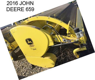 2016 JOHN DEERE 659