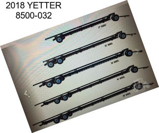 2018 YETTER 8500-032