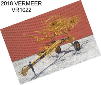 2018 VERMEER VR1022