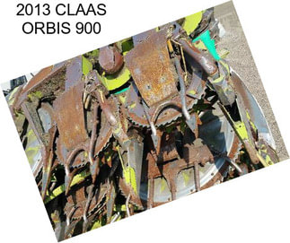 2013 CLAAS ORBIS 900