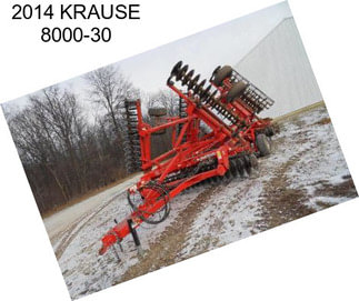 2014 KRAUSE 8000-30