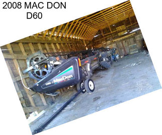 2008 MAC DON D60