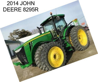 2014 JOHN DEERE 8295R