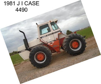 1981 J I CASE 4490