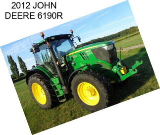 2012 JOHN DEERE 6190R