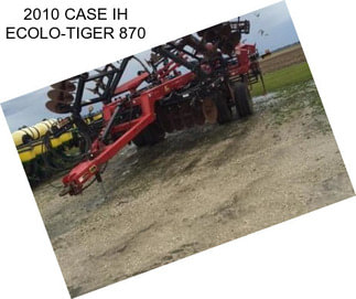 2010 CASE IH ECOLO-TIGER 870