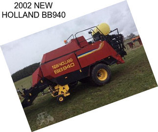 2002 NEW HOLLAND BB940