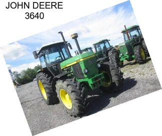 JOHN DEERE 3640