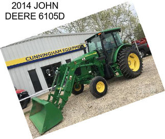 2014 JOHN DEERE 6105D