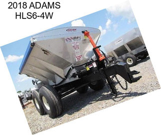 2018 ADAMS HLS6-4W