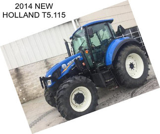 2014 NEW HOLLAND T5.115