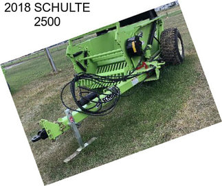 2018 SCHULTE 2500