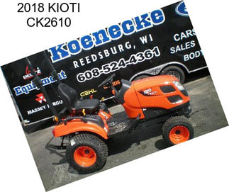 2018 KIOTI CK2610