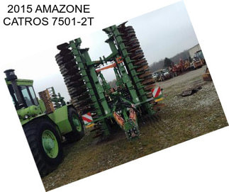 2015 AMAZONE CATROS 7501-2T