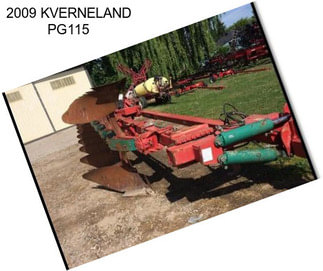 2009 KVERNELAND PG115