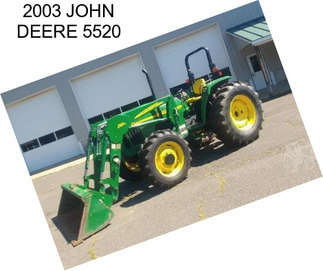 2003 JOHN DEERE 5520