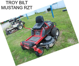 TROY BILT MUSTANG RZT