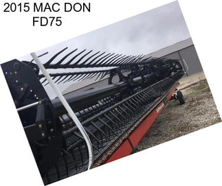 2015 MAC DON FD75