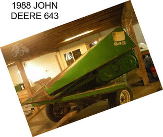 1988 JOHN DEERE 643