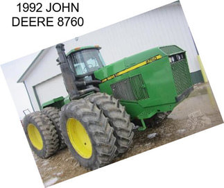 1992 JOHN DEERE 8760