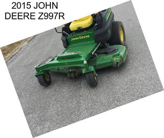 2015 JOHN DEERE Z997R