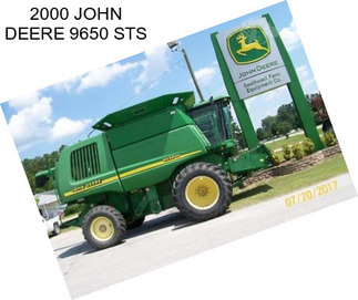 2000 JOHN DEERE 9650 STS