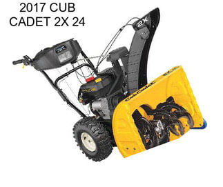 2017 CUB CADET 2X 24