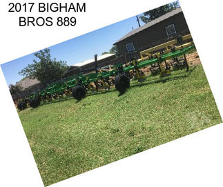 2017 BIGHAM BROS 889