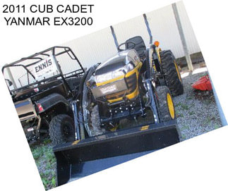 2011 CUB CADET YANMAR EX3200