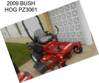 2009 BUSH HOG PZ3061