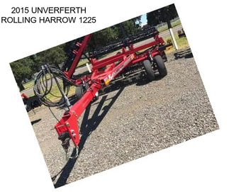 2015 UNVERFERTH ROLLING HARROW 1225