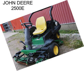 JOHN DEERE 2500E