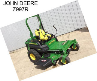 JOHN DEERE Z997R