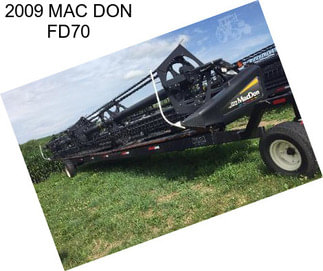 2009 MAC DON FD70