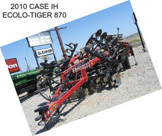 2010 CASE IH ECOLO-TIGER 870