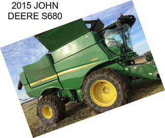 2015 JOHN DEERE S680