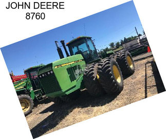 JOHN DEERE 8760