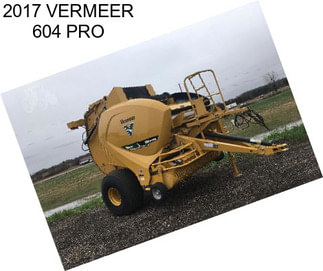 2017 VERMEER 604 PRO