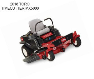 2018 TORO TIMECUTTER MX5000