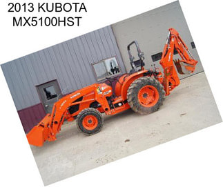 2013 KUBOTA MX5100HST