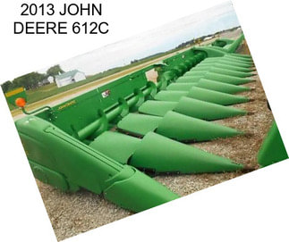 2013 JOHN DEERE 612C