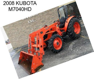 2008 KUBOTA M7040HD