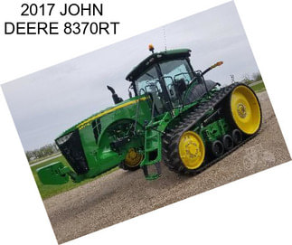 2017 JOHN DEERE 8370RT