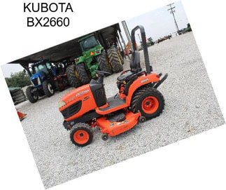 KUBOTA BX2660